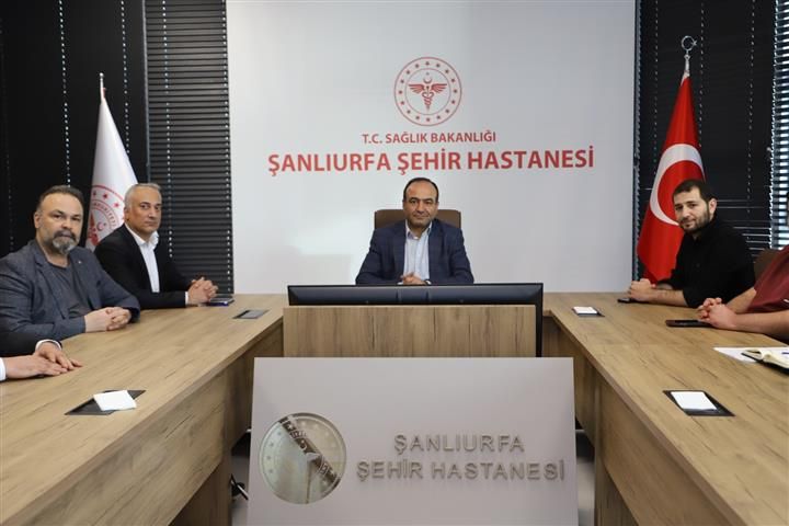 İl Sağlık Müdürü Berk, Şanlıurfa Şehir Hastanesindeki Çalışmaları İnceledi