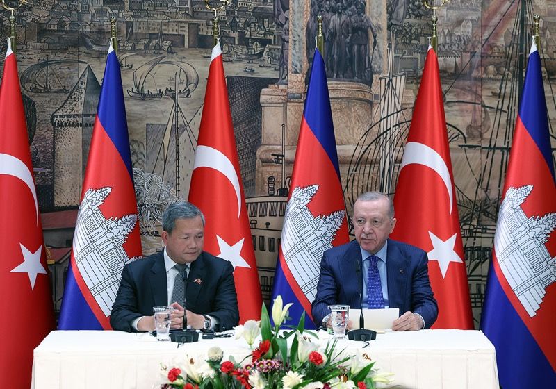 Kamboçya ile çerçeve askeri anlaşma imzalandı